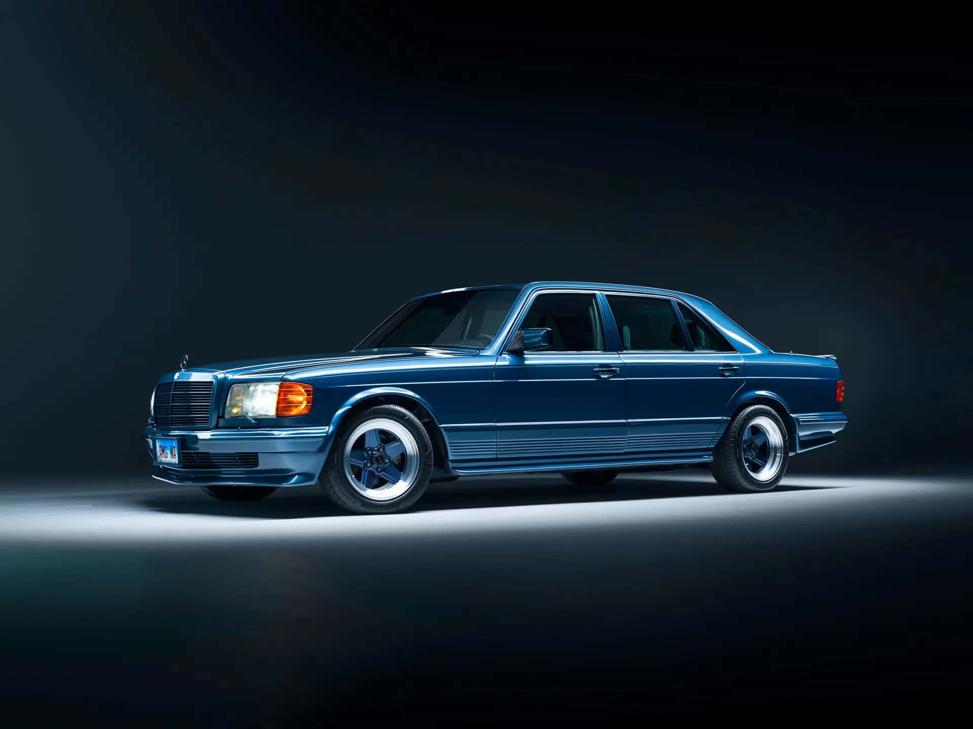 1984 Mercedes-Benz 500 SEL 5.0 AMG "Blueberry" sold for $0