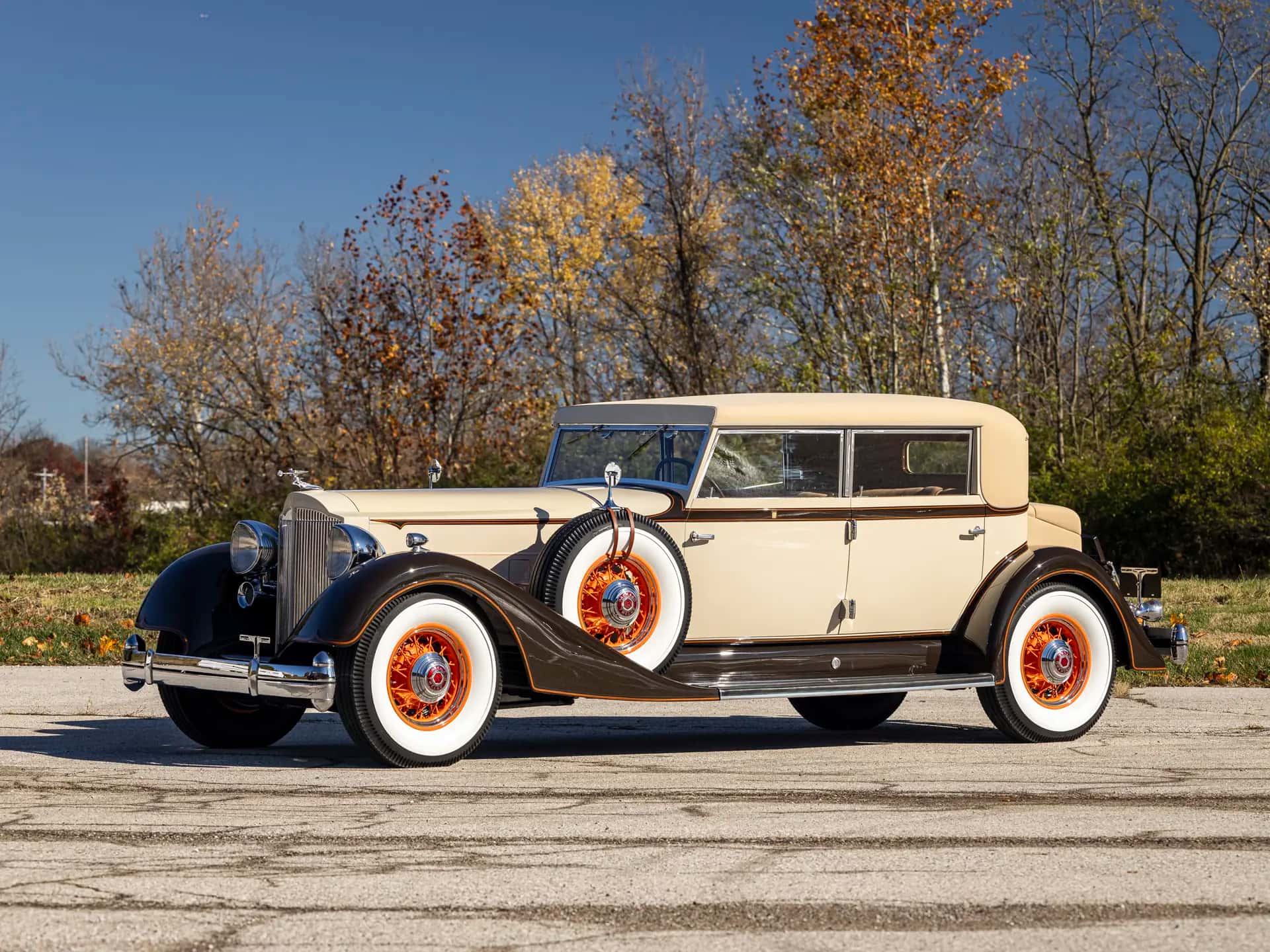 1934 Packard 1108 Twelve Sport Sedan sold for $291,000
