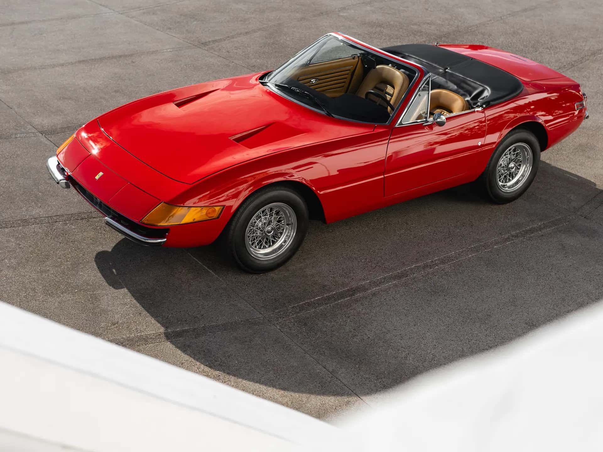 1971 Ferrari 365 GTB/4 Daytona Spider sold for $0