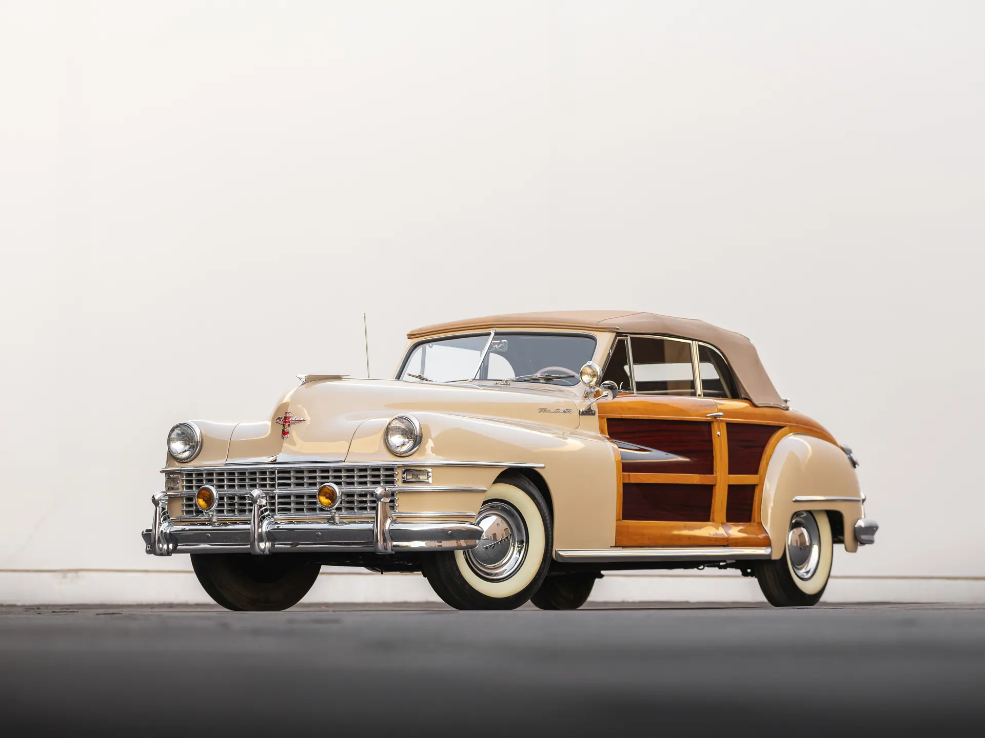 1947 Chrysler Town and Country Convertible sold for $106,400