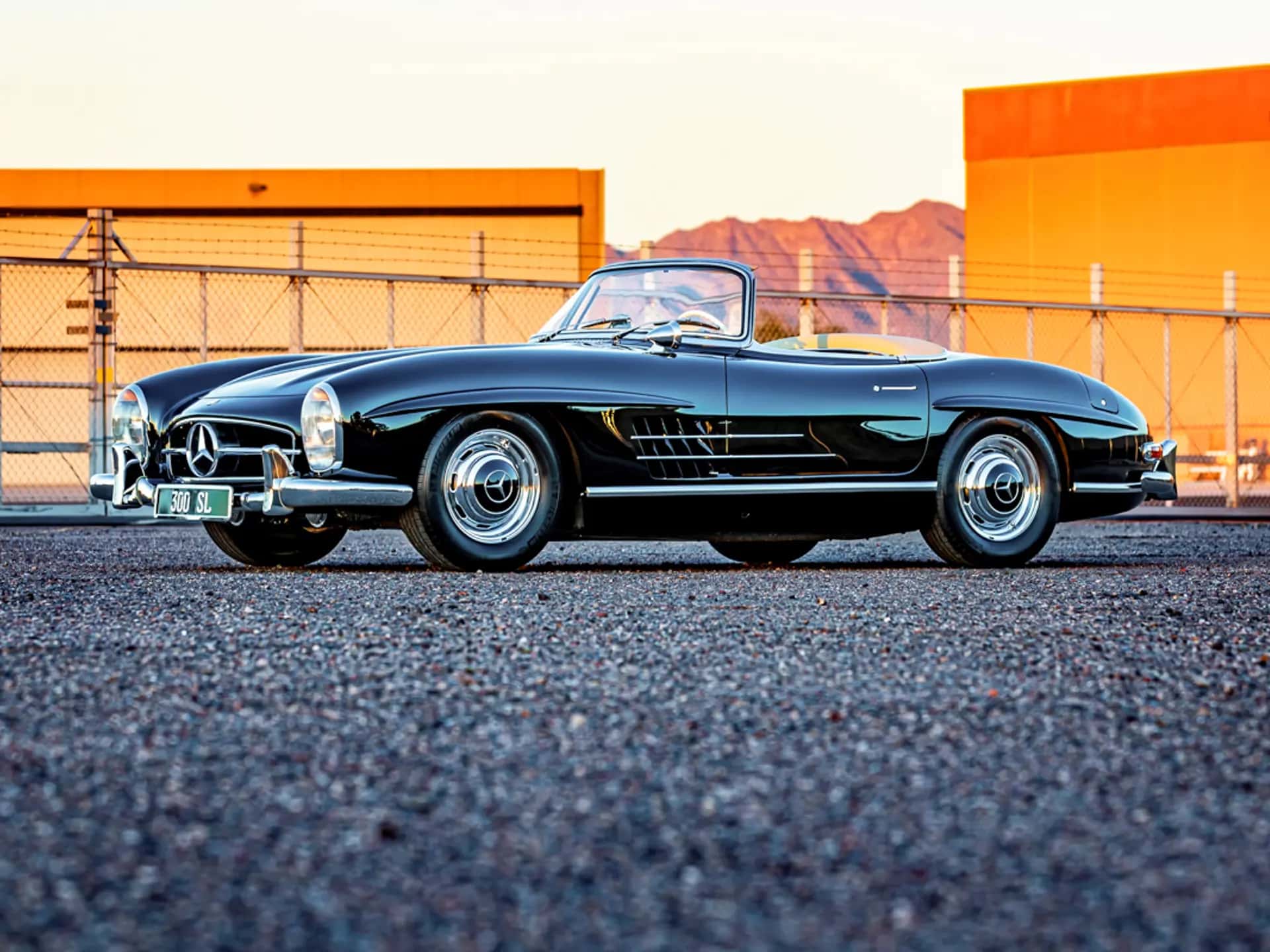 1957 Mercedes-Benz 300 SL Roadster sold for $0