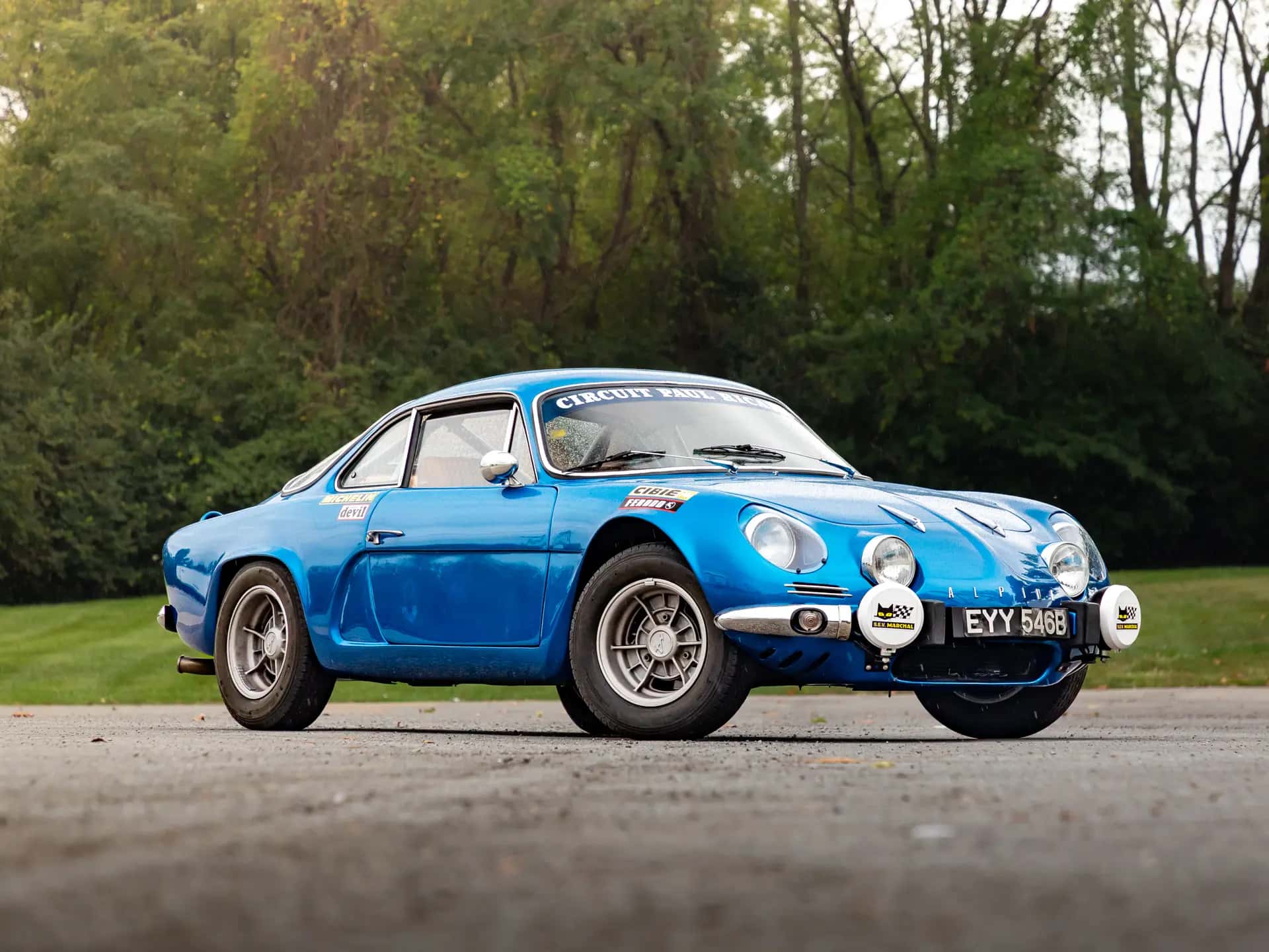 1964 Alpine -Renault A110 1100 V70 sold for $145,600