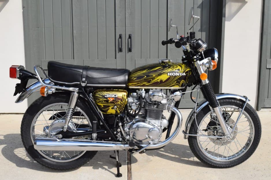 1973 Honda CB350 & CL350 sold for $31,000