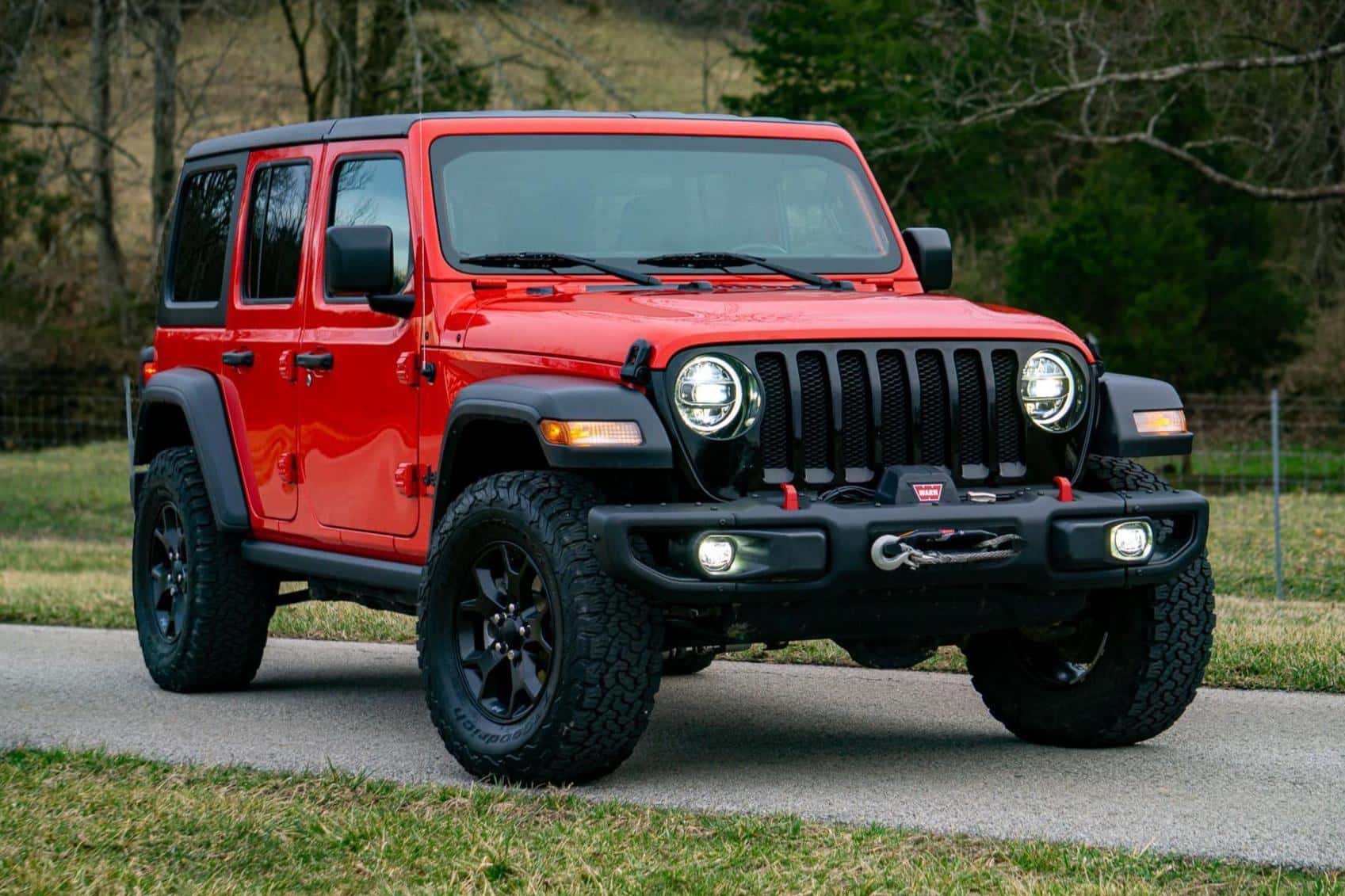 2022 Jeep Wrangler sold for $23,350