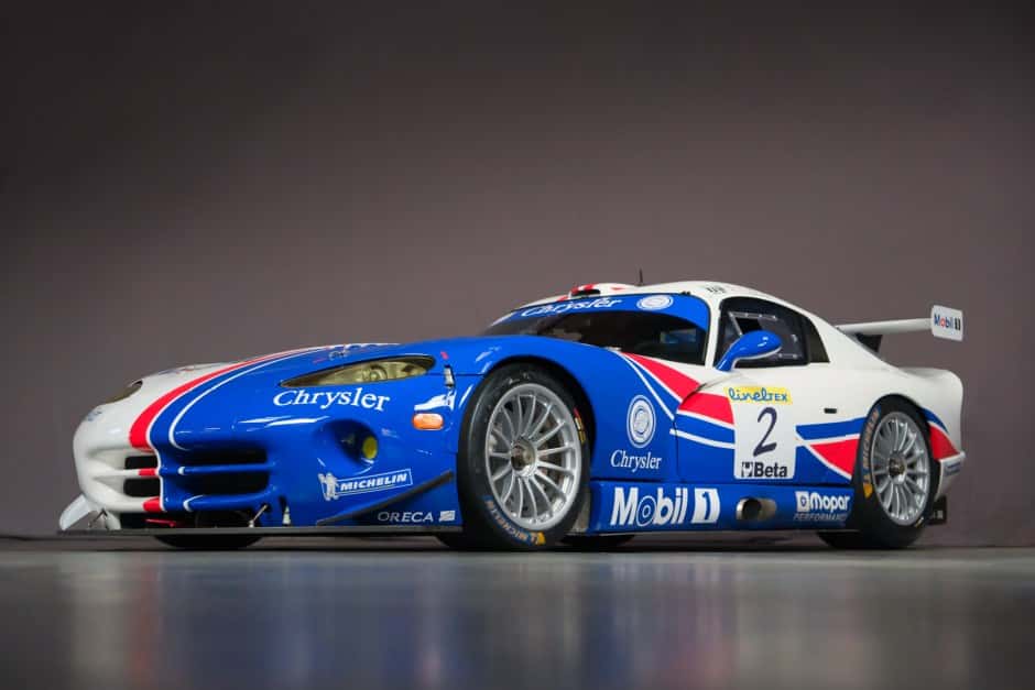 1999 Dodge Viper SR II (1996-2002) sold for $1,200,000