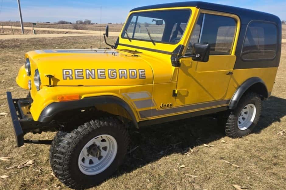 1980 Jeep CJ-7 sold for $15,500