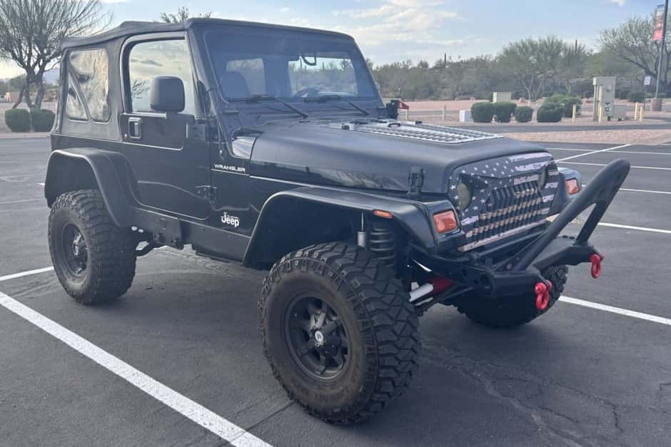 2002 Jeep Wrangler TJ (1997-2006) sold for $4,600