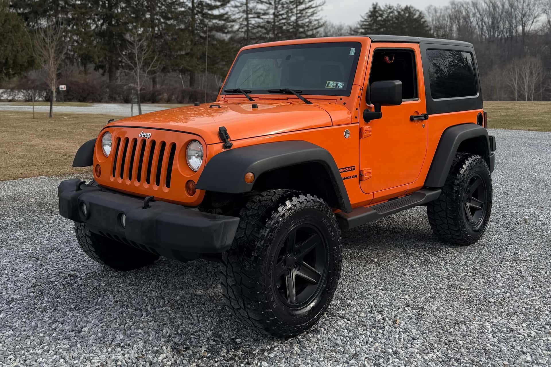 2012 Jeep Wrangler sold for $9,000