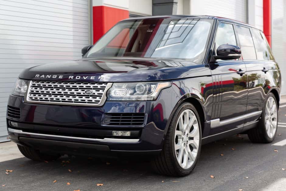 2016 Land Rover Range Rover L405 sold for $25,250
