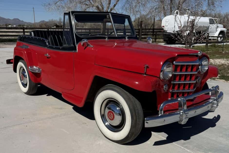 1950 Willys Jeepster sold for $8,100