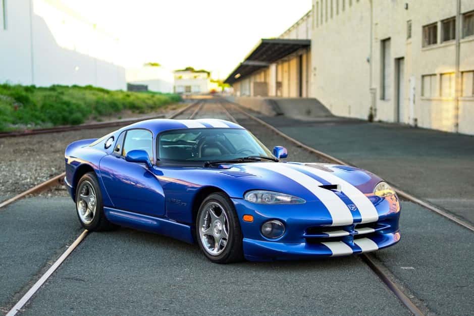 1996 Dodge Viper SR II (1996-2002) sold for $108,888