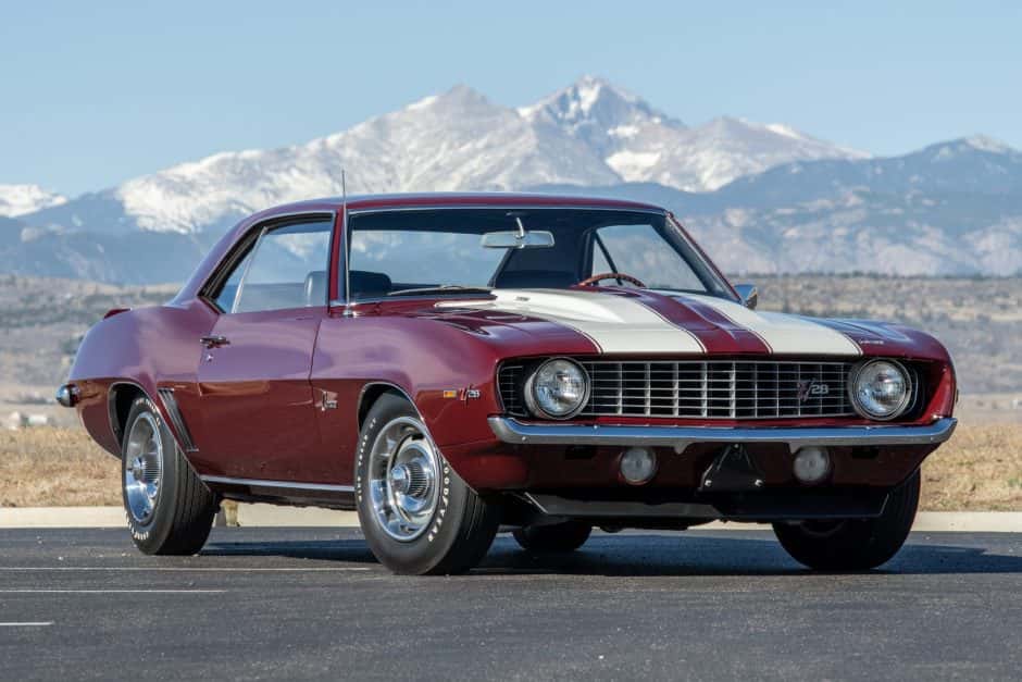 1969 Chevrolet Camaro (1st Generation – 1967-1969) sold for $88,000