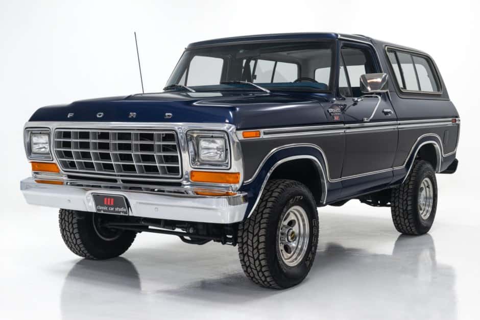 1979 Ford Bronco 2nd Generation 1978-1979 sold for $62,500