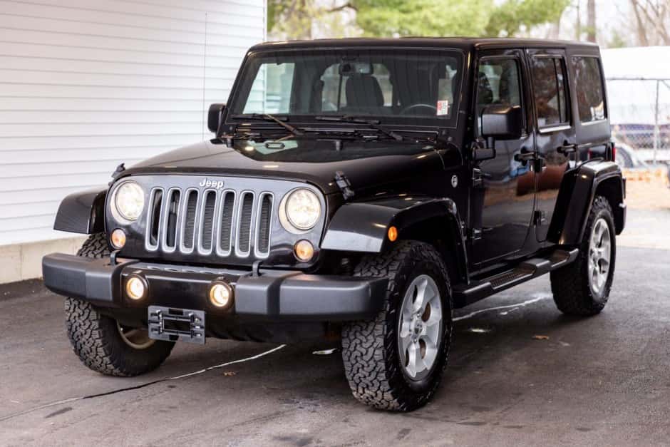2016 Jeep Wrangler JK (2007-2018) sold for $13,750