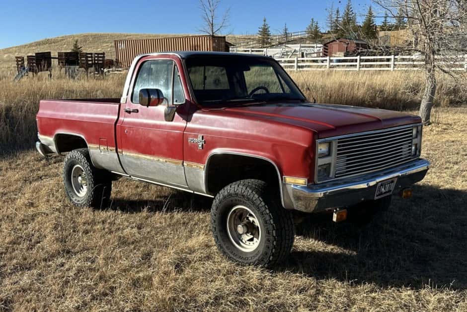 1985 Chevrolet C/K (1973-1991) sold for $9,050
