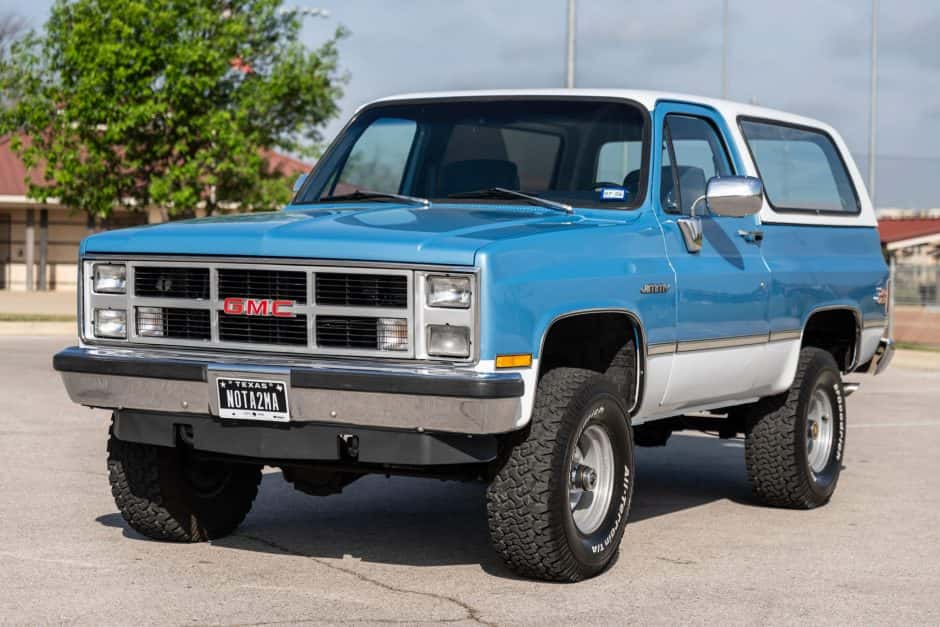 1984 GMC Jimmy (1973-1991) sold for $30,000