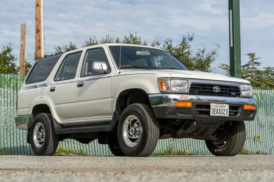 1993 Toyota 4Runner (N120) sold for $25,420