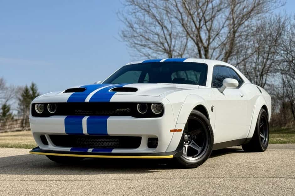 2021 Dodge Challenger SRT Demon & Super Stock sold for $73,500