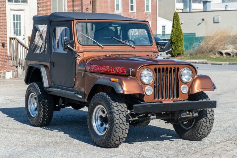 1985 Jeep CJ-7 sold for $9,100