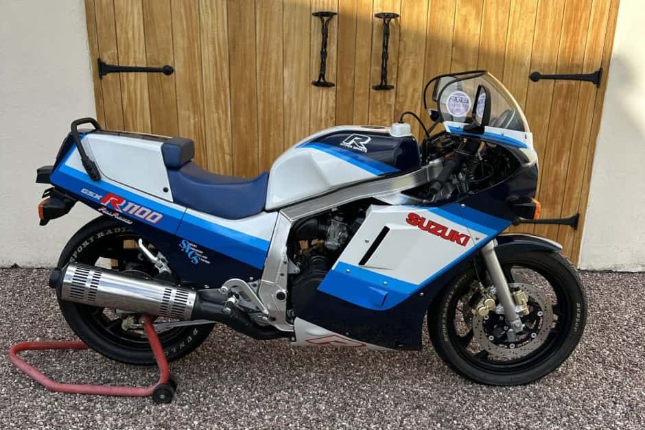 1986 Suzuki GSX-R 600, 750, 1000, & 1100 sold for $16,000