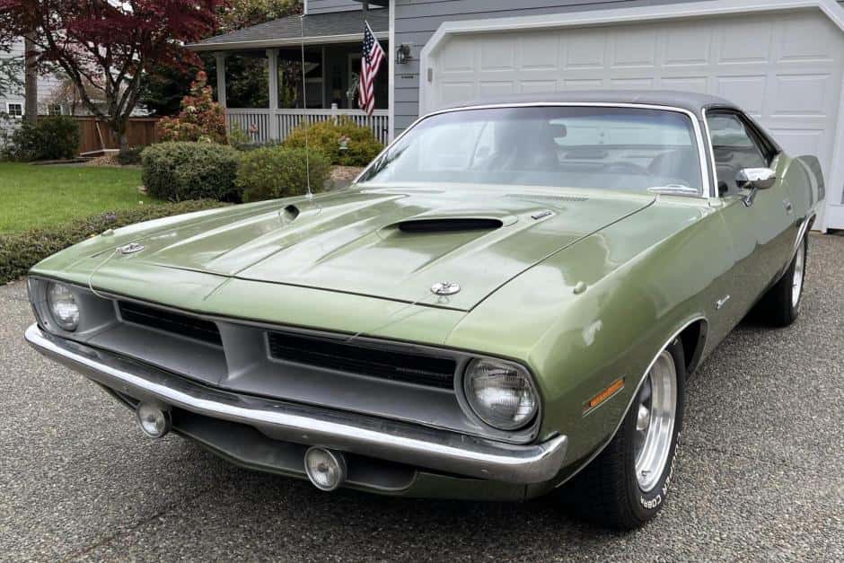 1970 Plymouth Barracuda sold for $33,000