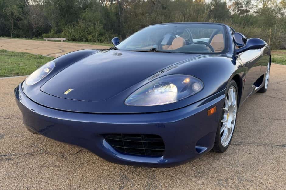 2002 Ferrari 360 sold for $83,800