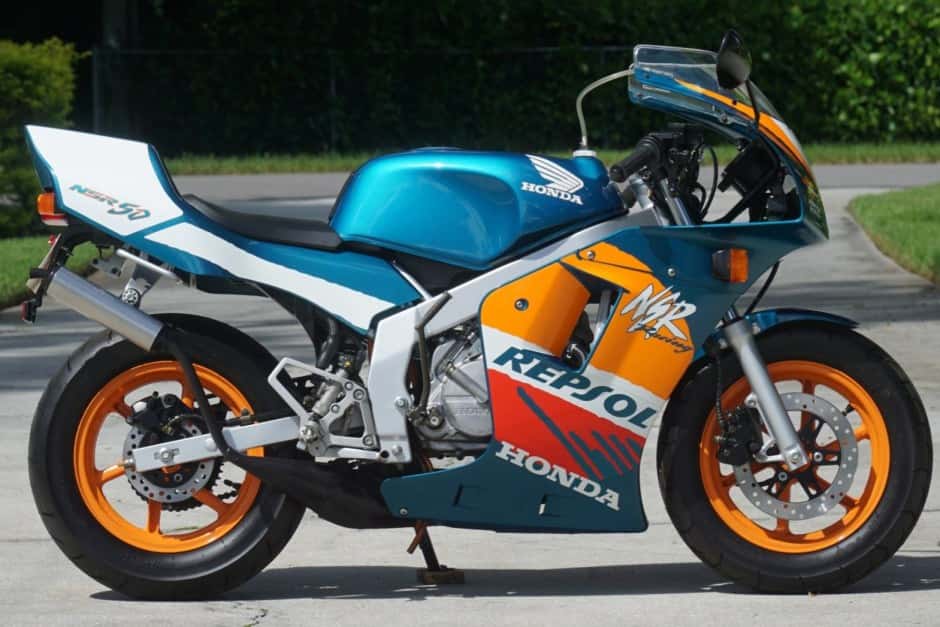 1999 Honda NSR, NSF, & Dream CB50R sold for $9,700