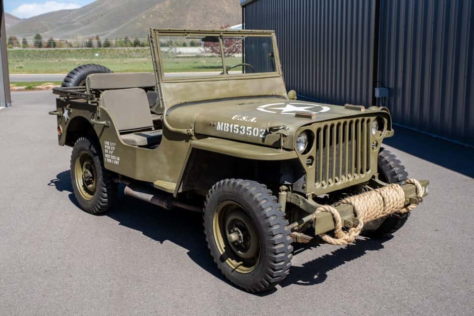 1942 Willys MB sold for $25,000