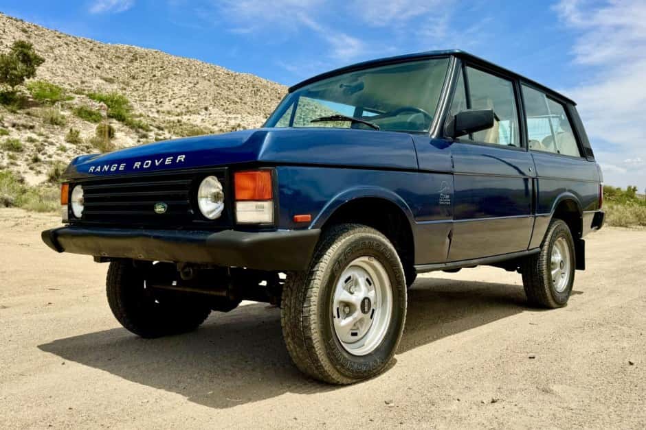 1992 Land Rover Range Rover Classic sold for $23,750