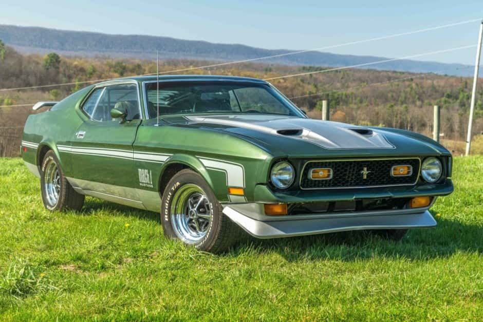 1971 Ford Mustang 1969-1973 sold for $27,500