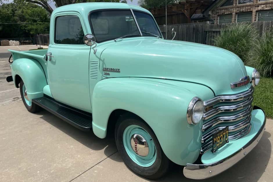1950 Chevrolet Advance Design Pickup (1947-1955) sold for $22,000