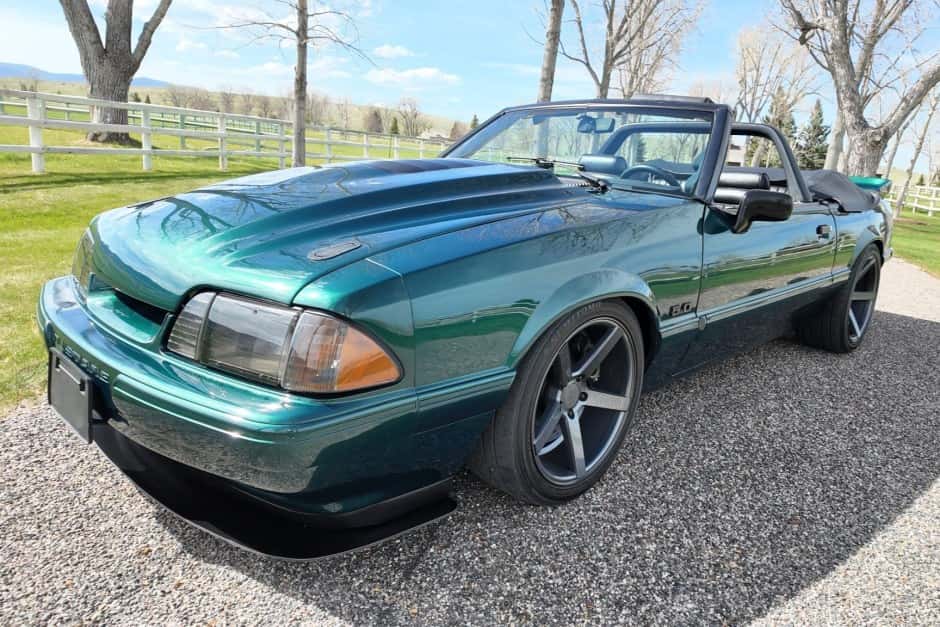 1990 Ford Fox-Body Mustang sold for $25,000