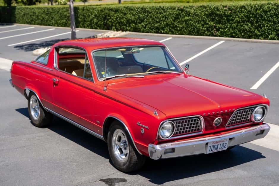 1966 Plymouth Barracuda sold for $13,250