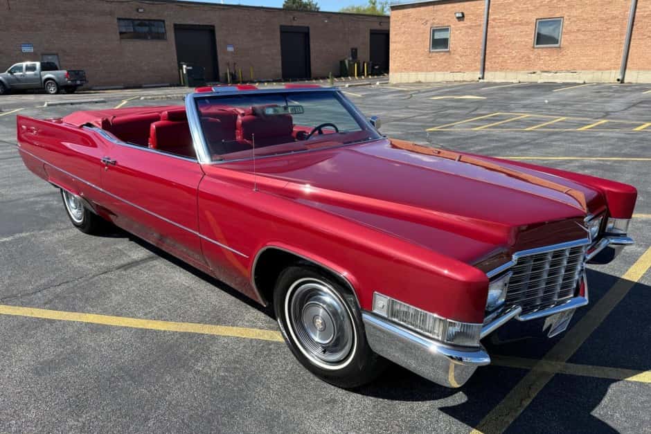 1969 Cadillac DeVille sold for $52,500