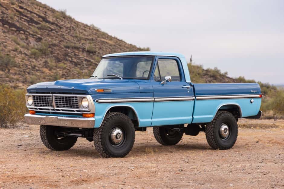 1970 Ford F-Series 1967-1972 sold for $61,500