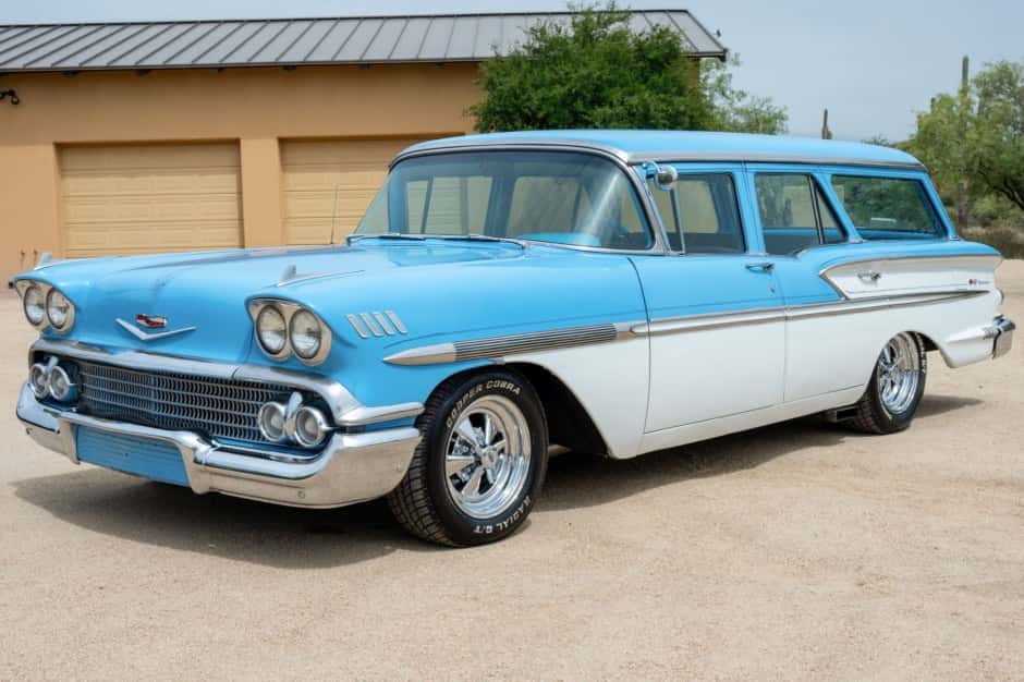 1958 Chevrolet Nomad sold for $25,750