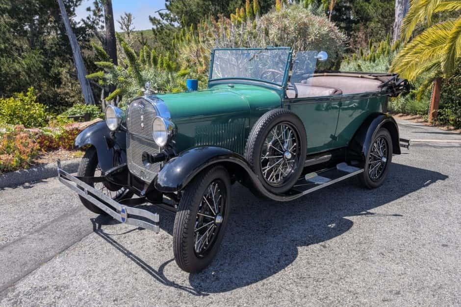 1928 Ford Model A sold for $16,000