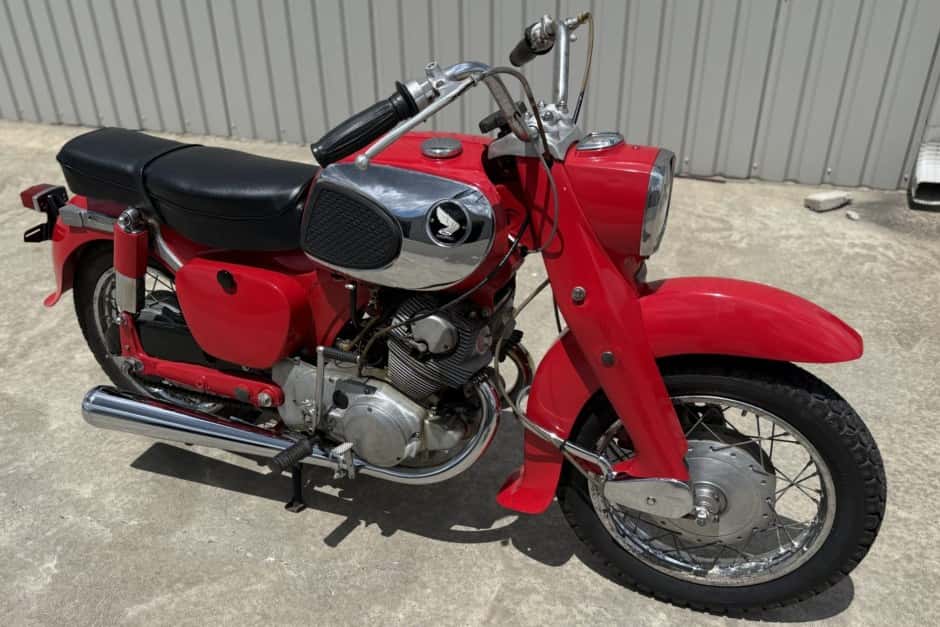 1965 Honda Dream, CB77 Super Hawk, & CL77 Scrambler sold for $2,500