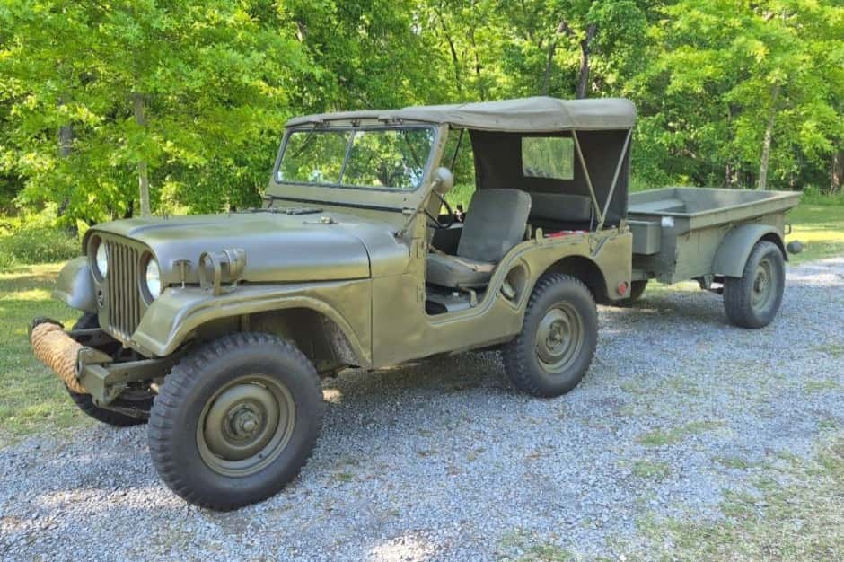 1954 Willys M38 sold for $10,000