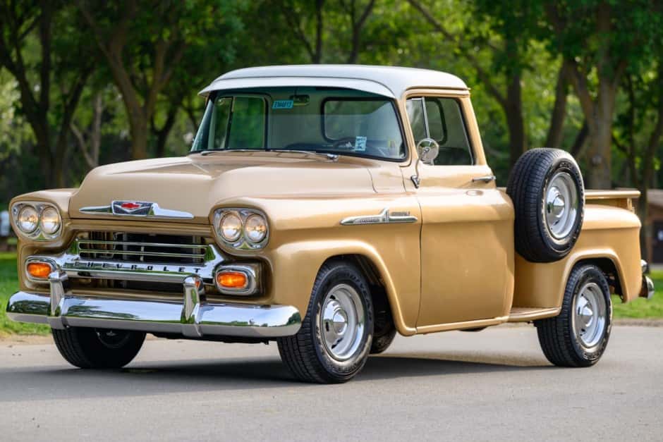 1958 Chevrolet Task Force Pickup (1955-1959) sold for $35,500