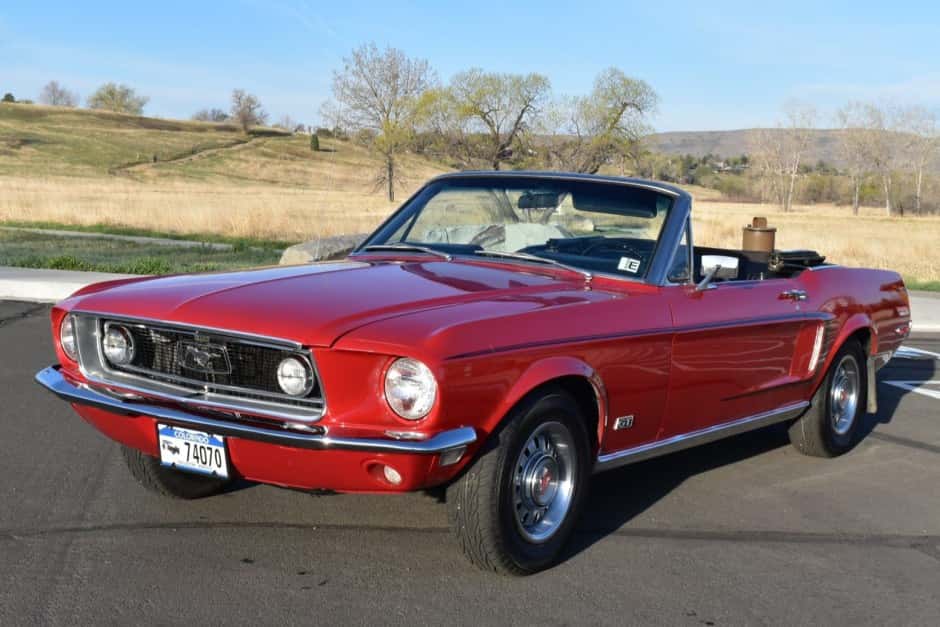 1968 Ford Mustang 1967-1968 sold for $35,000