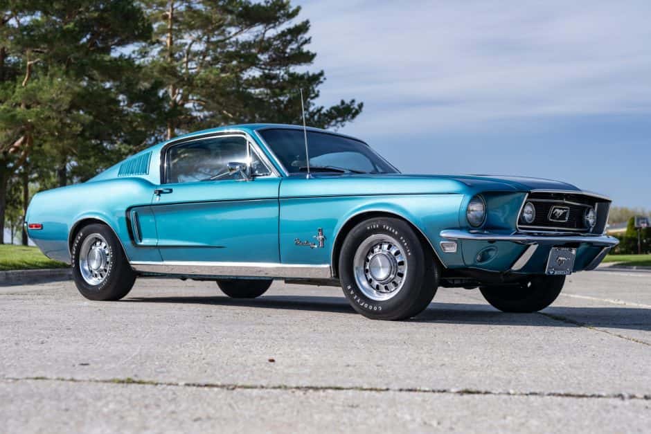 1968 Ford Mustang 1967-1968 sold for $72,055