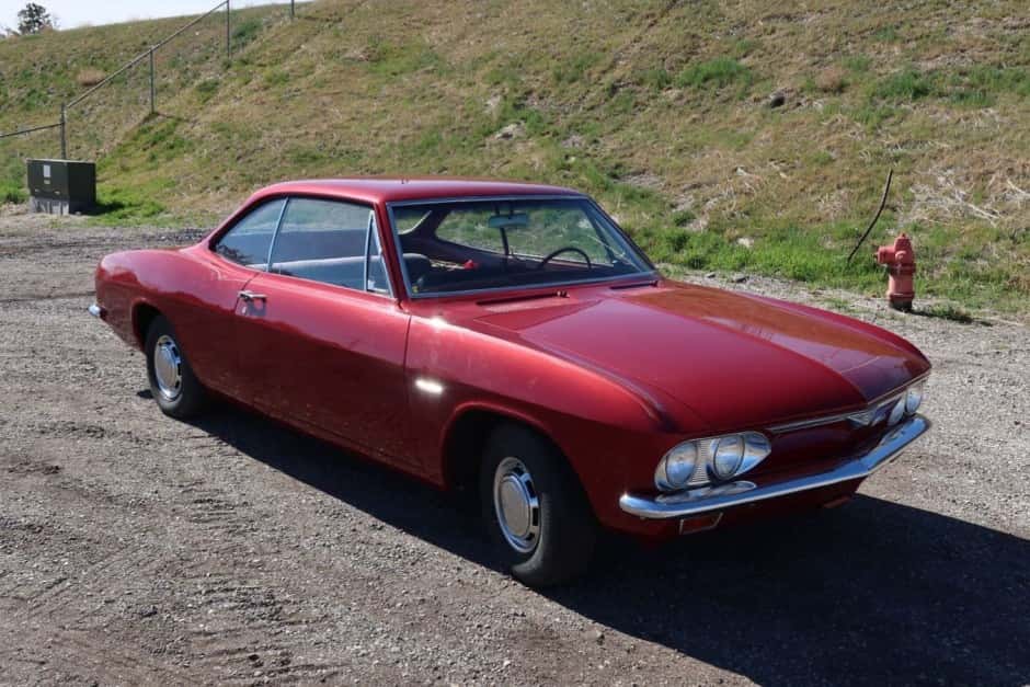 1966 Chevrolet Corvair (1965-1969) sold for $4,400
