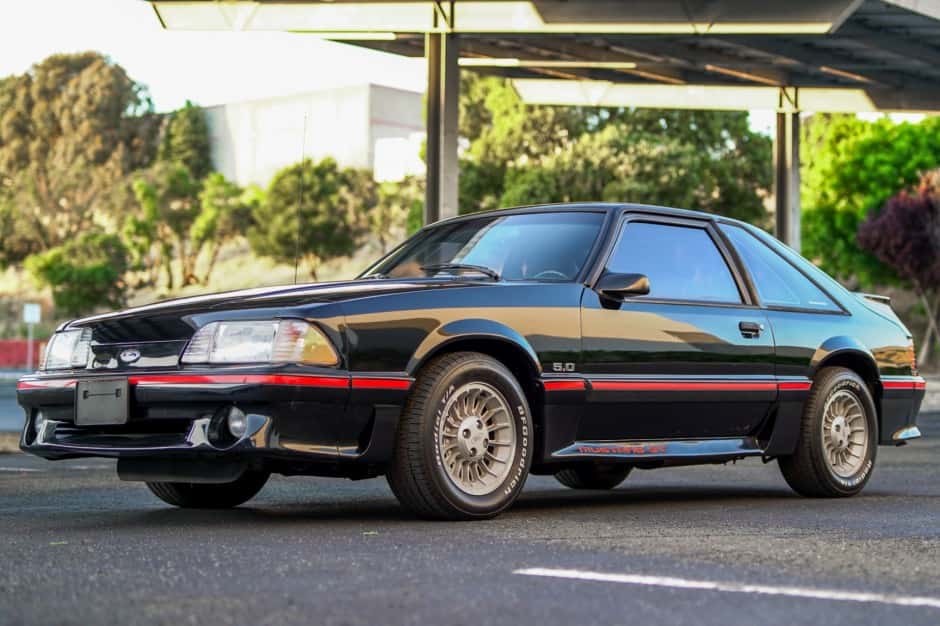 1989 Ford Fox-Body Mustang sold for $20,500