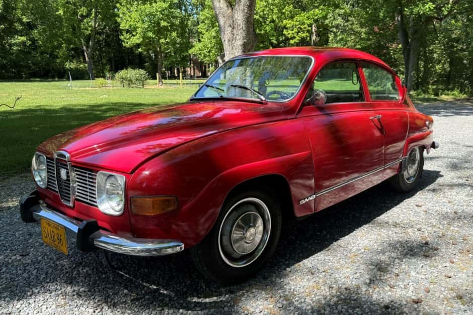 1973 Saab 96 sold for $6,000