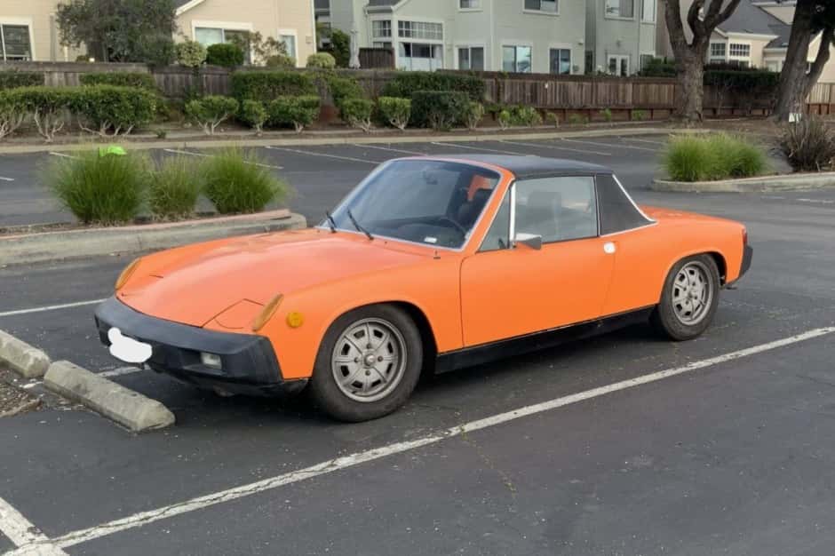 1975 Porsche 914 1.7/1.8/2.0 sold for $9,499