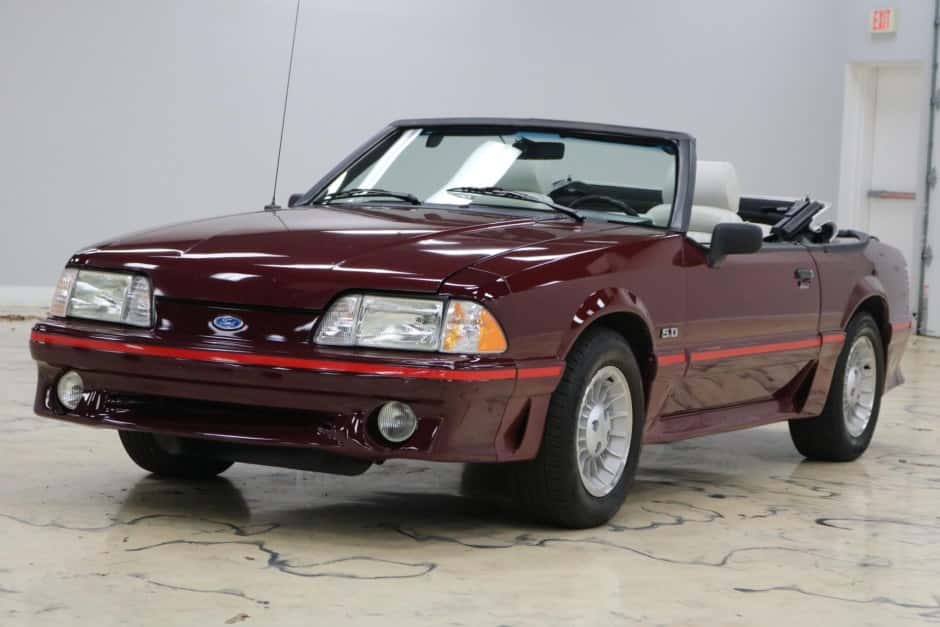 1988 Ford Fox-Body Mustang sold for $15,250
