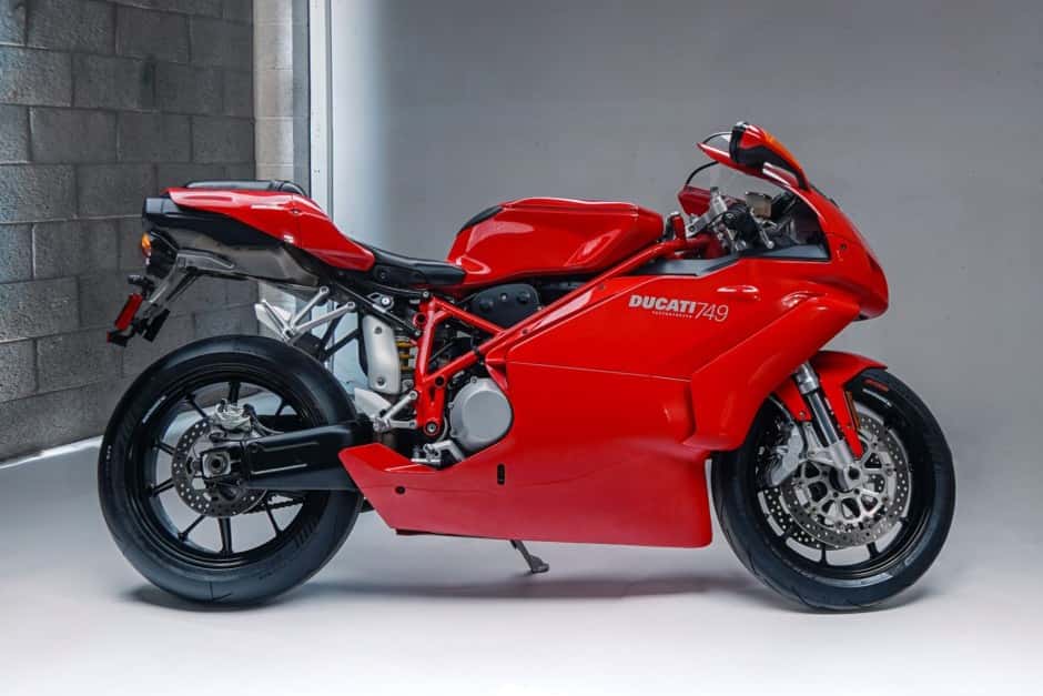 2006 Ducati 749 sold for $6,100