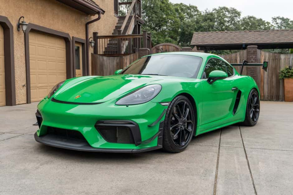 2022 Porsche Cayman GT4 sold for $135,718