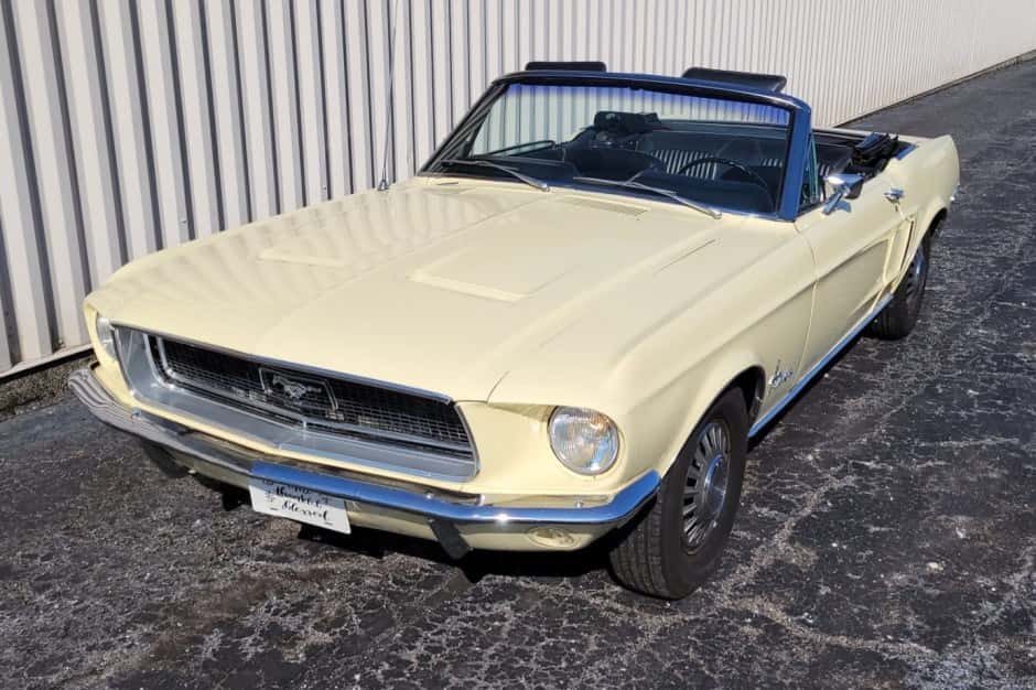 1968 Ford Mustang 1967-1968 sold for $26,000